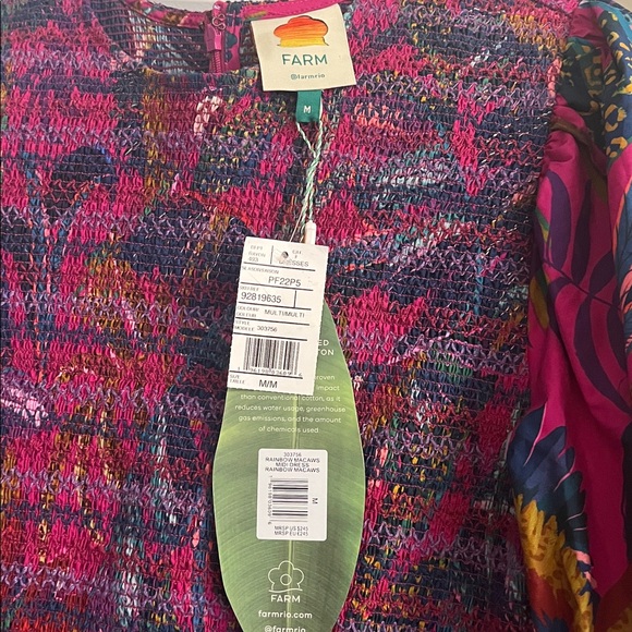 FARM Rio Multicolor Tropical Dress - Picture 4 of 4